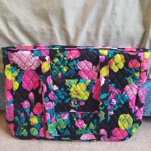 Vera Bradley Hilo Meadow Turnlock Tote